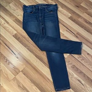 American Eagle Super Stretch Blue Jeans